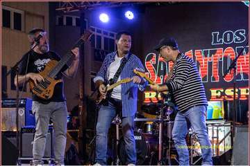 Los Sarantontones despachan el mejor rock español en Los Llanos de Telde/Ildefonso Rodríguez.